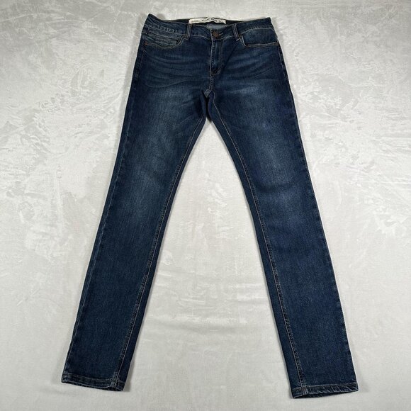 Barbell Apparel Jeans Men Size 30 Blue Denim W32 L33 Straight Legs Cotton Blend - Picture 1 of 11